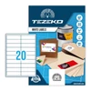 Kép 1/2 - Tezeko öntapadó íves etikett címke TZ-A4-0072