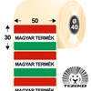 Kép 1/2 - Magyar termék címke