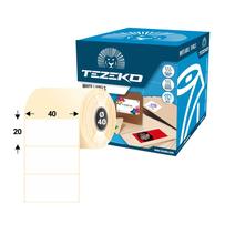 Etikett címke, T0400002000-002, Tezeko