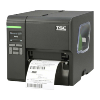 TSC ML-240 vonalkód címke nyomtató