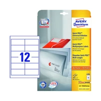 Avery Zweckform öntapadó íves etikett címke 4781