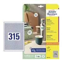 Avery Zweckform 6221-10 íves etikett címke