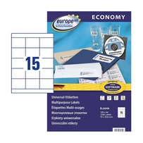 Avery Zweckform öntapadó íves etikett címke ELA044