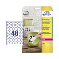 Avery Zweckform öntapadó íves etikett címke L4716REV-20 Avery Zweckform öntapadó íves etikett címke L4716REV-20