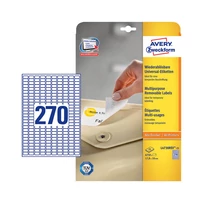 Avery Zweckform öntapadó íves etikett címke L4730REV-25
