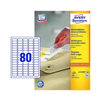 Avery Zweckform öntapadó íves etikett címke L4732REV-100