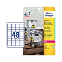 Avery Zweckform öntapadó íves etikett címke L4778-20