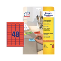 Avery Zweckform öntapadó íves etikett címke L6038-20