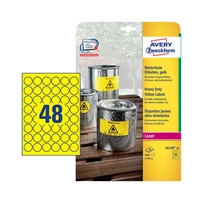 Avery Zweckform öntapadó íves etikett címke L6128-20