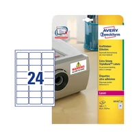 Avery Zweckform öntapadó íves etikett címke L6141-20