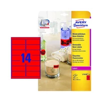 Avery Zweckform öntapadó íves etikett címke L7263R-25