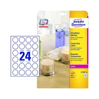 Avery Zweckform öntapadó íves etikett címke L7780-25