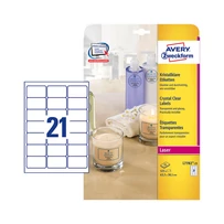 Avery Zweckform öntapadó íves etikett címke L7782-25