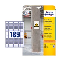 Avery Zweckform öntapadó íves etikett címke L7871-20