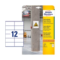Avery Zweckform öntapadó íves etikett címke L7875-20 Avery Zweckform öntapadó íves etikett címke L7875-20