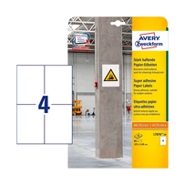 Avery Zweckform öntapadó íves etikett címke L7876-20 Avery Zweckform öntapadó íves etikett címke L7876-20