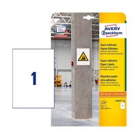 Avery Zweckform öntapadó íves etikett címke L7877-20