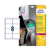 Avery Zweckform öntapadó íves etikett címke L7914-10