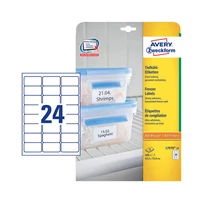 Avery Zweckform öntapadó íves etikett címke L7970-25