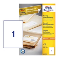 Avery Zweckform LR3478 íves etikett címke