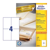 Avery Zweckform LR3483 íves etikett címke