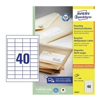 Avery Zweckform LR3657 íves etikett címke