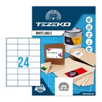 Tezeko öntapadó íves etikett címke TZ-A4-0058 Tezeko öntapadó íves etikett címke TZ-A4-0058