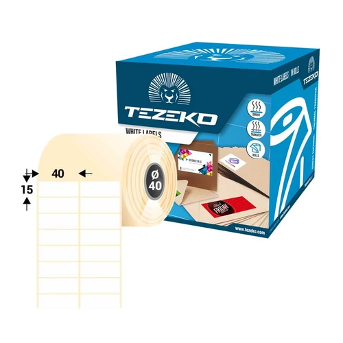 Etikett címke, T0400001500-004, Tezeko
