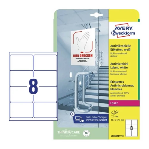 Avery Zweckform L8004REV-10 íves etikett címke