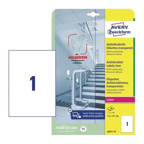 Avery Zweckform L8011REV-10 íves etikett címke